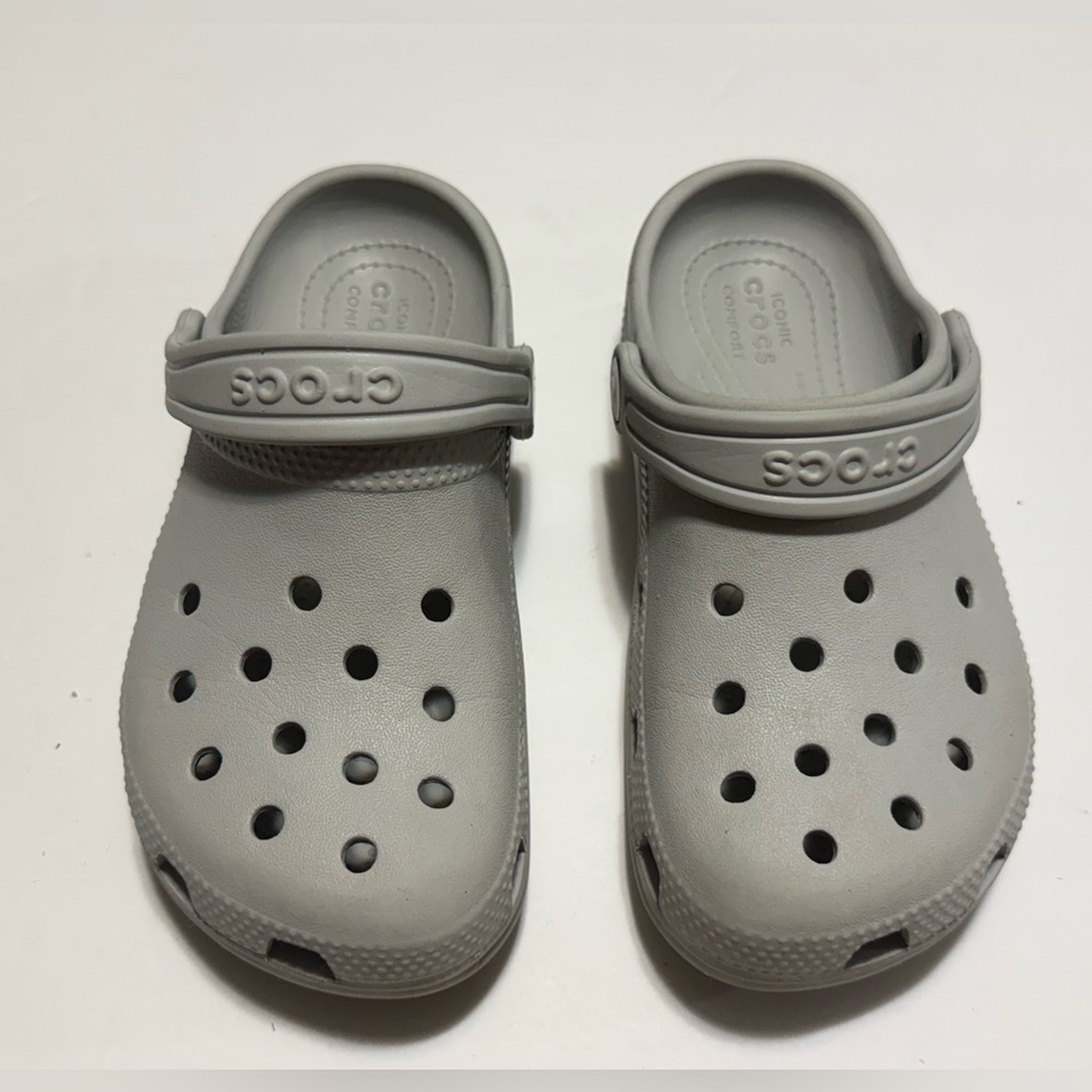 Crocs - Gray Size 13c Used
